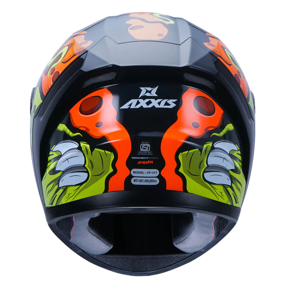 AXXIS SEGMENT SCRATCH HELMET